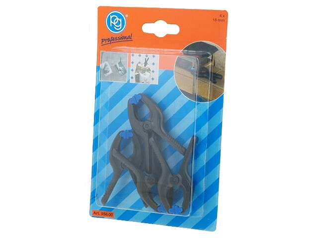 Set: klemmen; 0÷18mm; 4st. Set: klemmen; 0÷18mm; 4st.